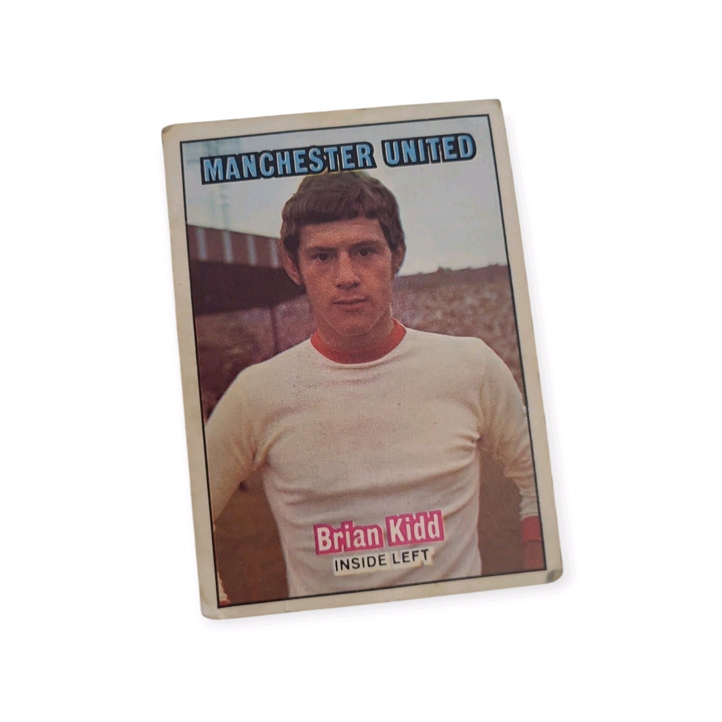 A&BC Football Cards - Orange Back (1970) - Brian Kidd