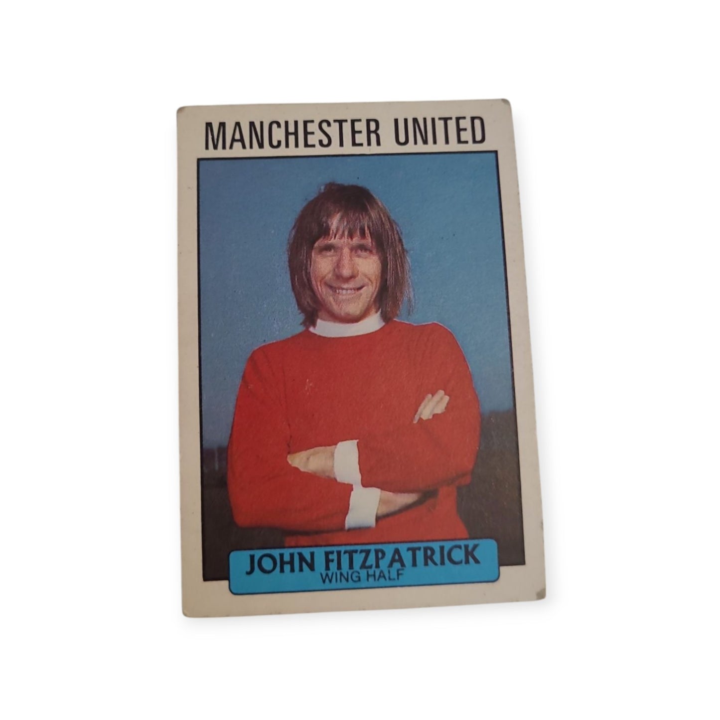 John Fitzpatrick Manchester United A &BC Scottish Footballers Purple b